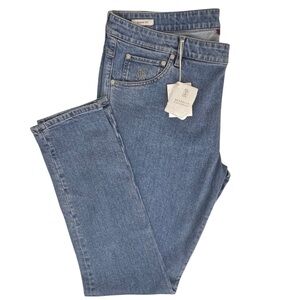 NWT Brunello Cucinelli Men's 5-Pocket Button Fly Logo Jeans Skinny Fit IT56 US44